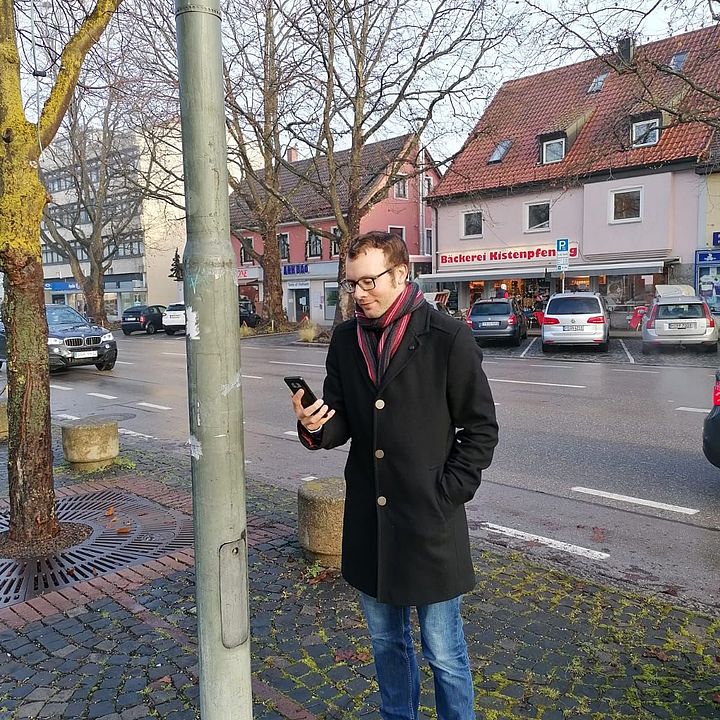 Markus Erhorn in der Münchner Straße
